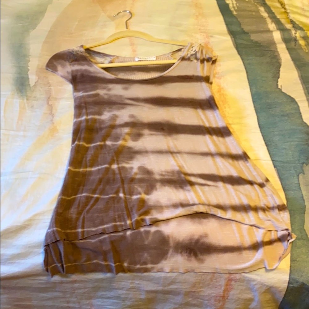 T party tye dye top